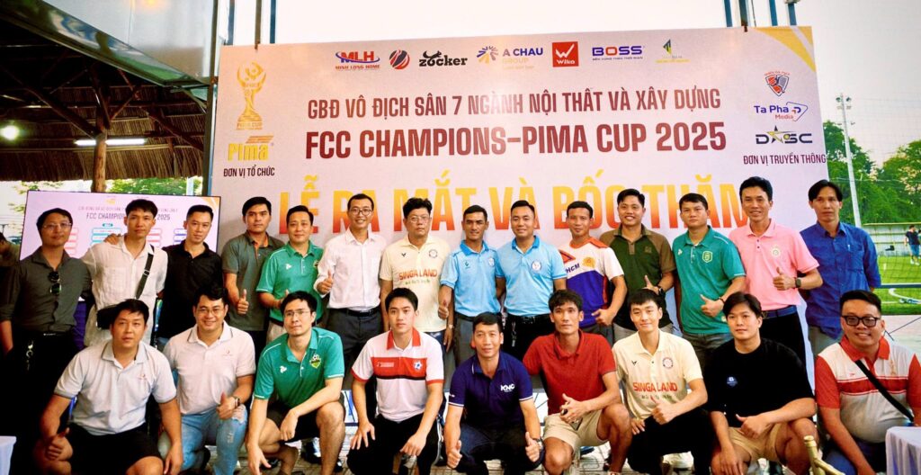 Đồng Hành Cùng Đội Bóng Thời Đại Hoài Nhơn FC Tại Giải Bóng Đá Vô Địch Sân 7 Ngành Nội Thất & Xây Dựng - FCC Champions - PIMA CUP 2025 3 pima cup 2025