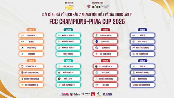 Đồng Hành Cùng Đội Bóng Thời Đại Hoài Nhơn FC Tại Giải Bóng Đá Vô Địch Sân 7 Ngành Nội Thất & Xây Dựng - FCC Champions - PIMA CUP 2025 2 pima cup 2025