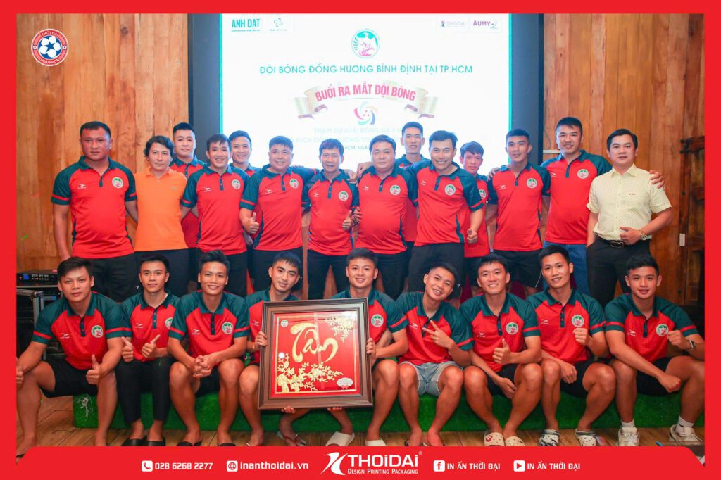 ⚽ IN ẤN THỜI ĐẠI đồng hành cùng Đội bóng Đồng Hương Bình Định tham gia DHF Cup 2025 🎉